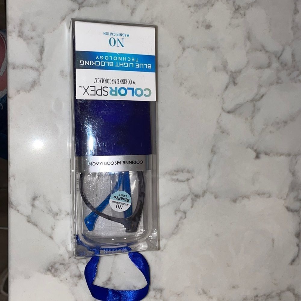 Corinne mccormack Blue Light Blocking Technology Glasses NWT